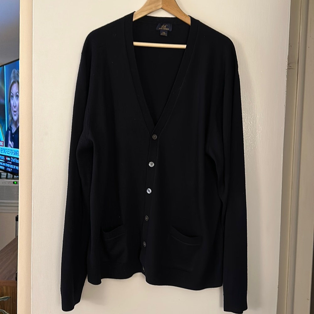 Brooks brothers merino wool cardigan